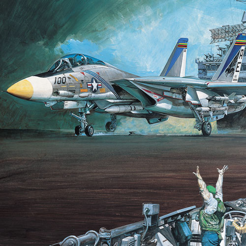 USN F-14A VF-143 Pukin Dogs