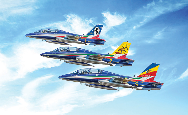 Aermacchi MB339 60TH P.A.N. Anniversary (3 Kit)