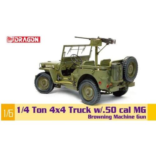 1/4-Ton 4x4 Truck w/M2 .50-cal Machine Gun